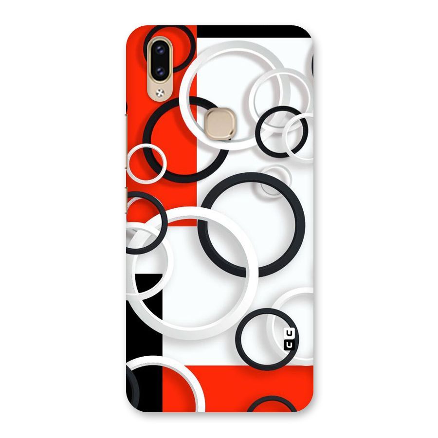 Rings Abstract Back Case for Vivo V9 Youth