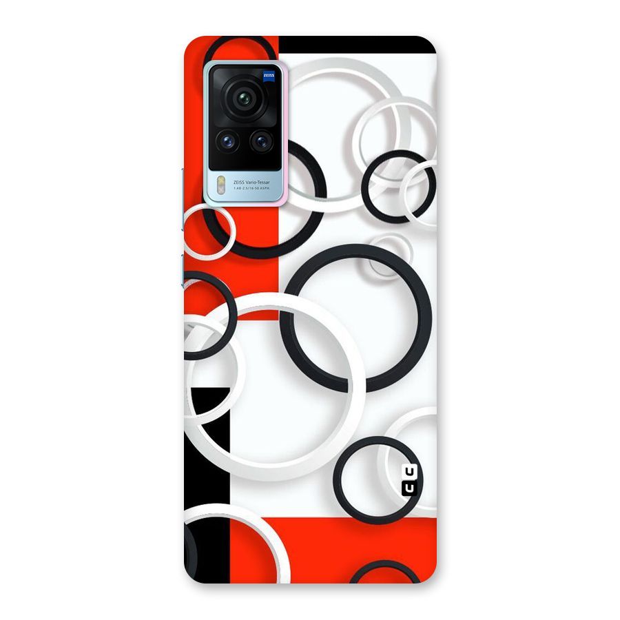 Rings Abstract Back Case for Vivo X60 Pro