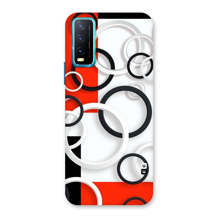 Rings Abstract Back Case for Vivo Y20A
