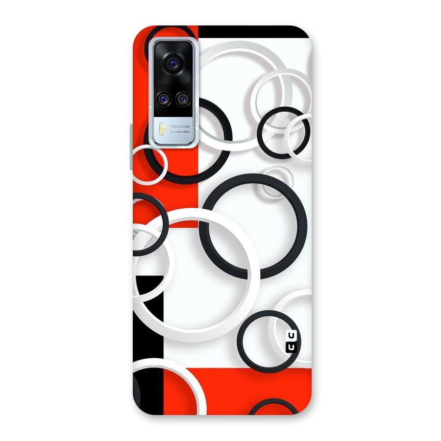 Rings Abstract Back Case for Vivo Y31