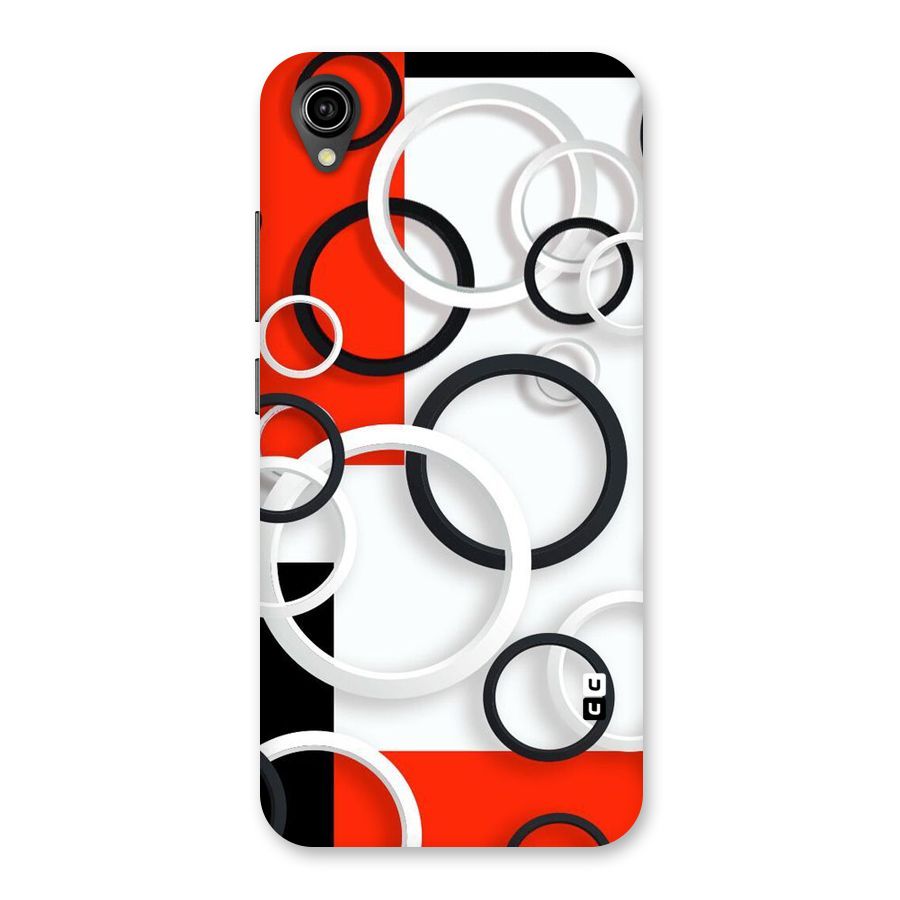 Rings Abstract Back Case for Vivo Y90