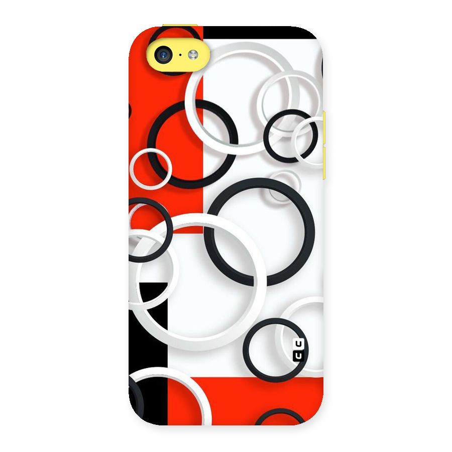 Rings Abstract Back Case for iPhone 5C