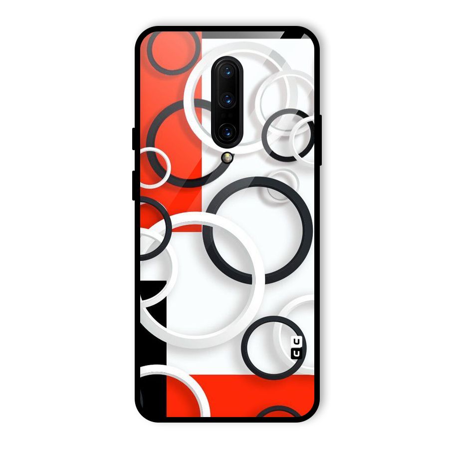 Rings Abstract Glass Back Case for OnePlus 7 Pro
