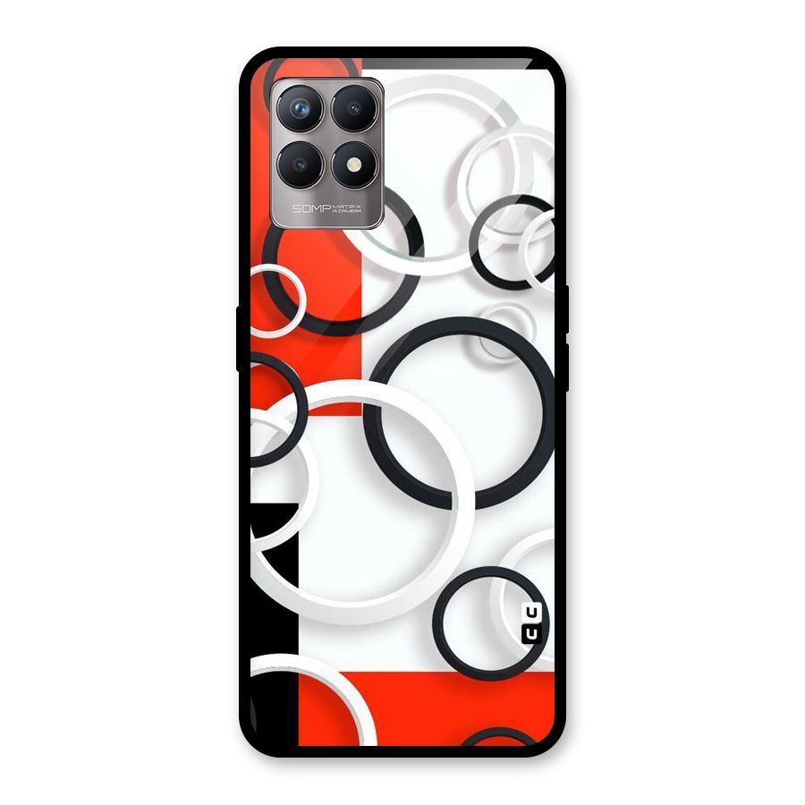 Rings Abstract Glass Back Case for Realme Narzo 50