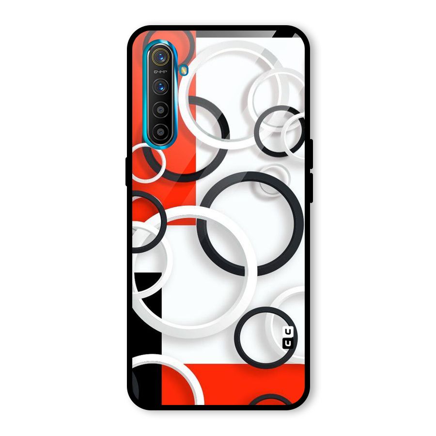 Rings Abstract Glass Back Case for Realme X2
