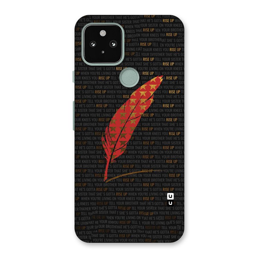 Rise Up Feather Back Case for Google Pixel 5