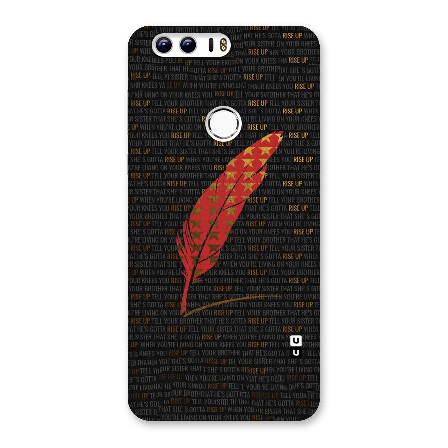Rise Up Feather Back Case for Honor 8