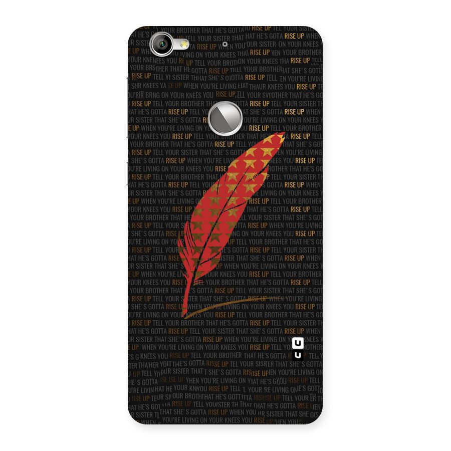 Rise Up Feather Back Case for LeTV Le 1s