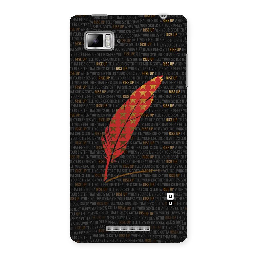 Rise Up Feather Back Case for Lenovo Vibe Z K910