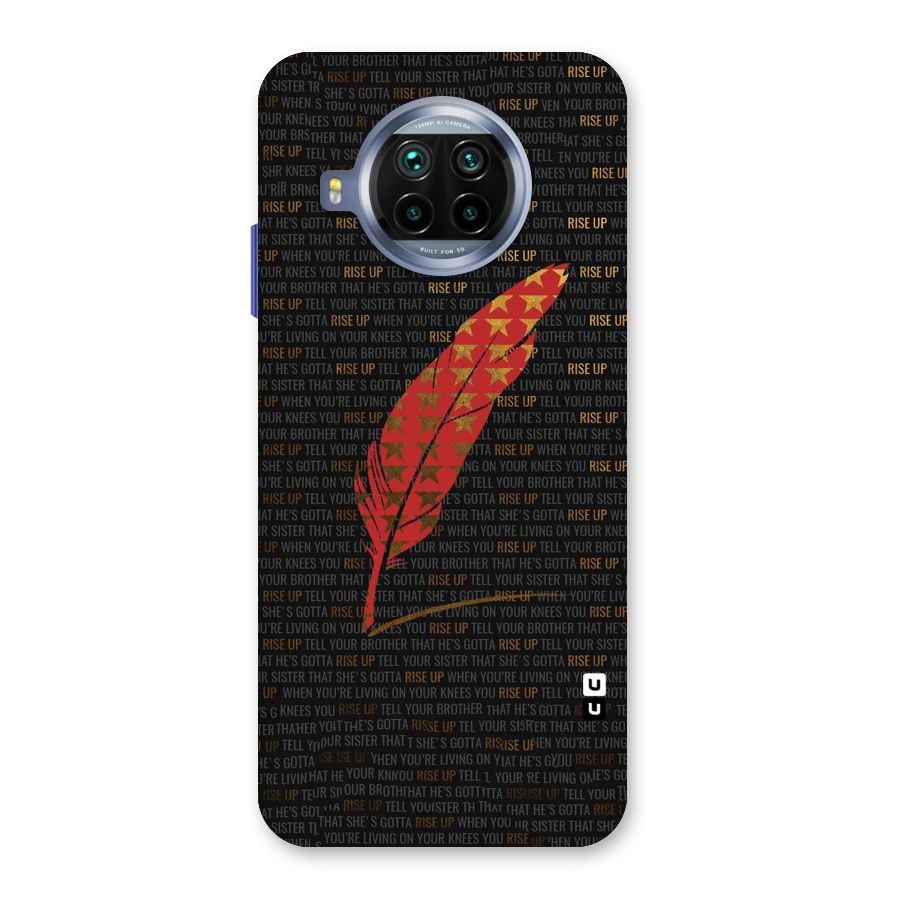 Rise Up Feather Back Case for Mi 10i