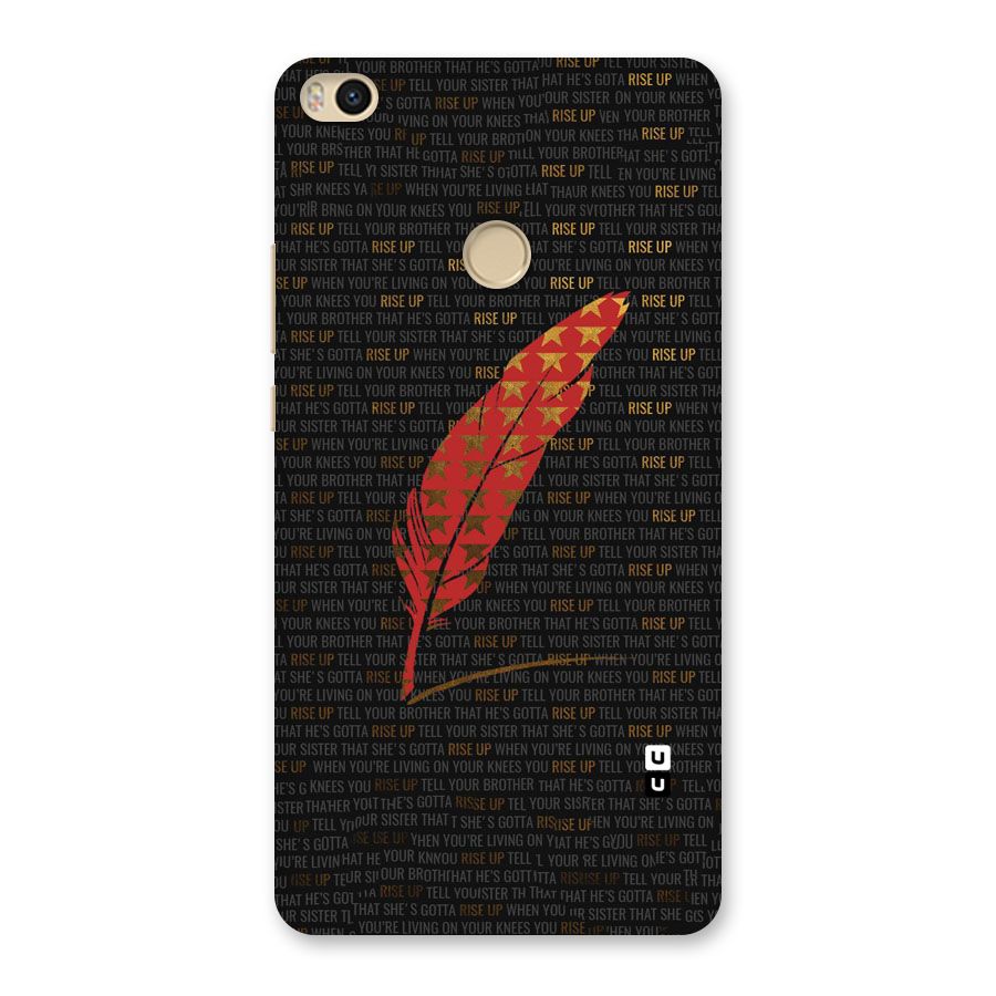 Rise Up Feather Back Case for Mi Max 2