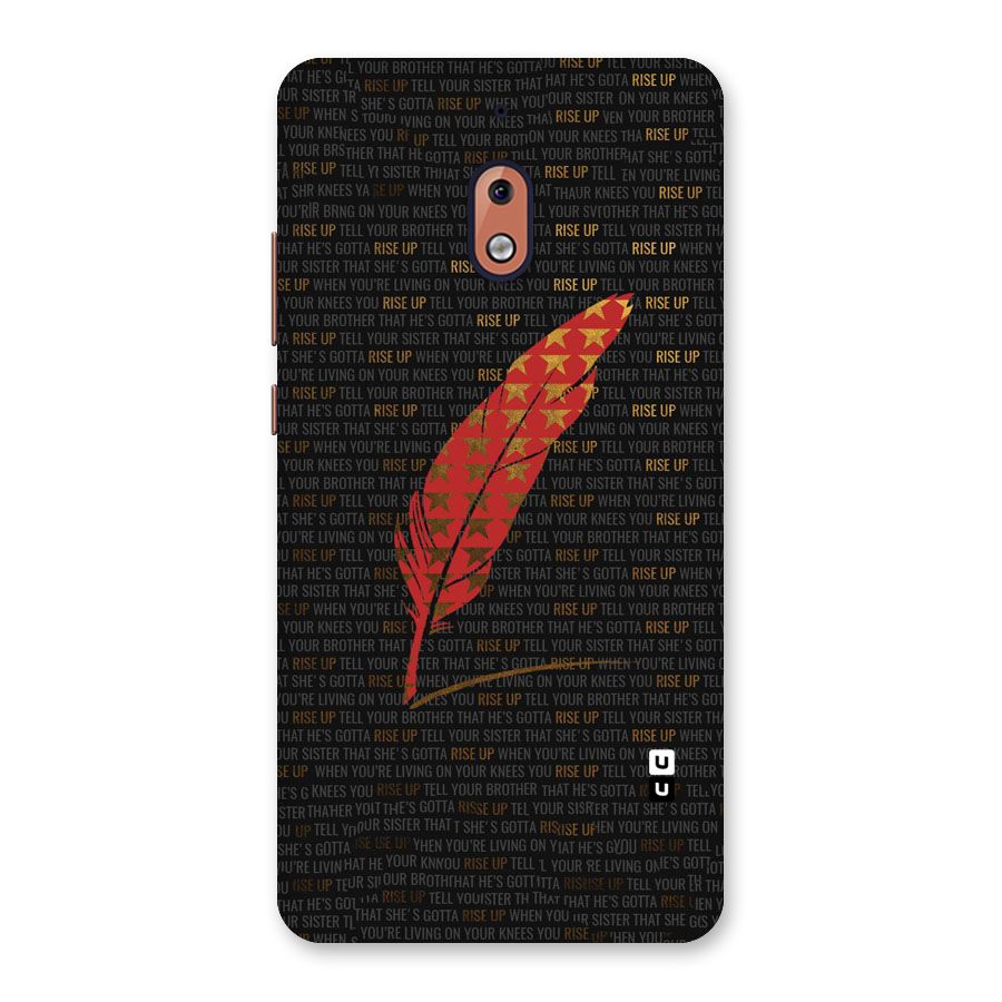 Rise Up Feather Back Case for Nokia 2.1