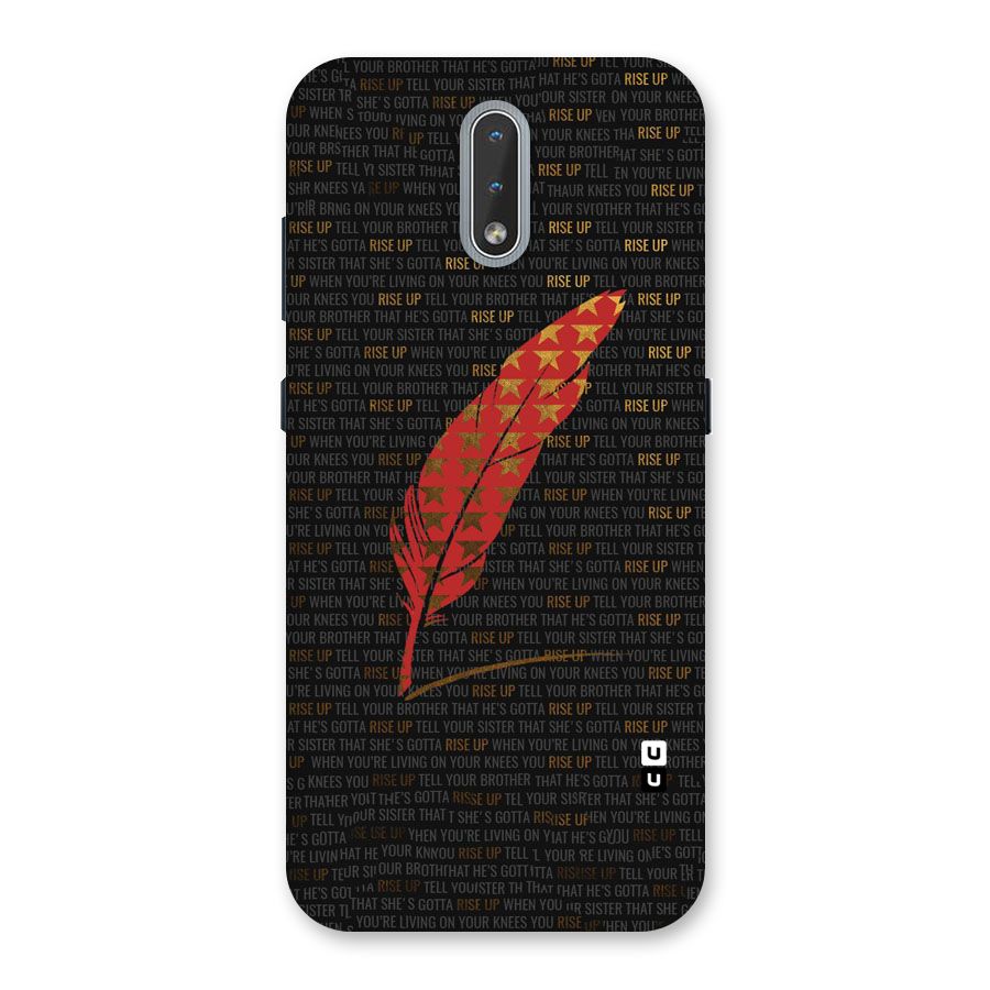 Rise Up Feather Back Case for Nokia 2.3