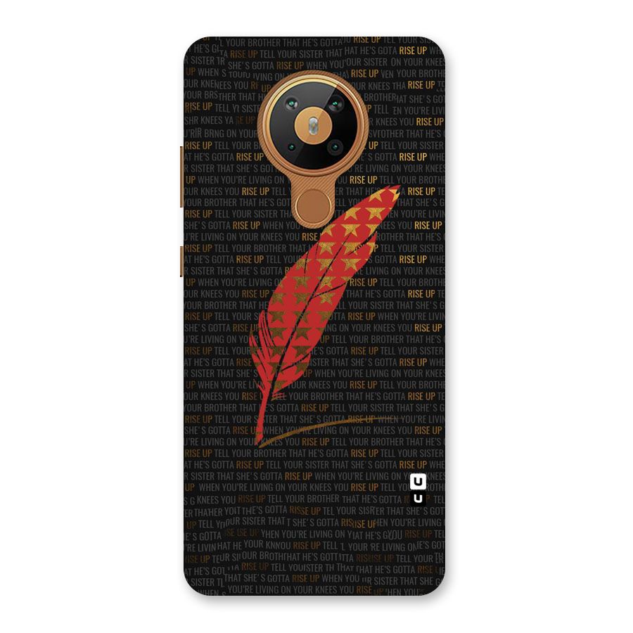 Rise Up Feather Back Case for Nokia 5.3