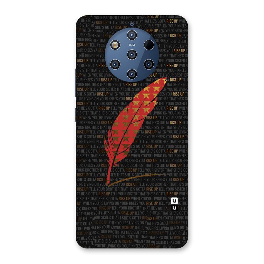 Rise Up Feather Back Case for Nokia 9 PureView