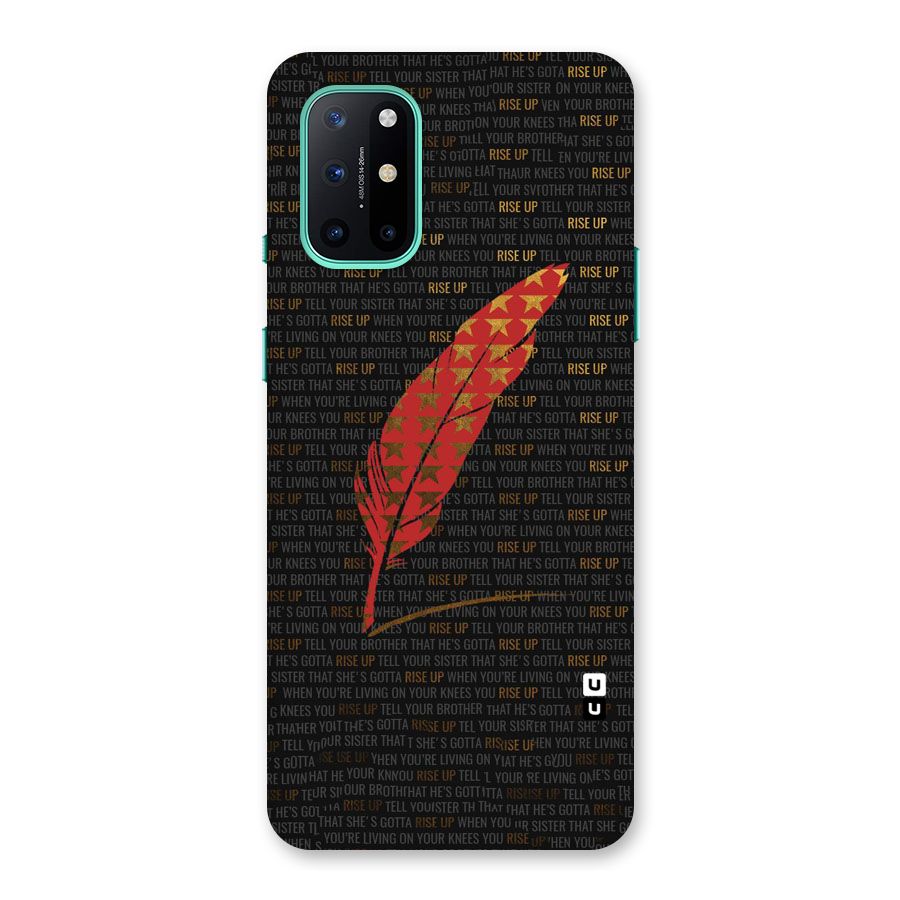 Rise Up Feather Back Case for OnePlus 8T
