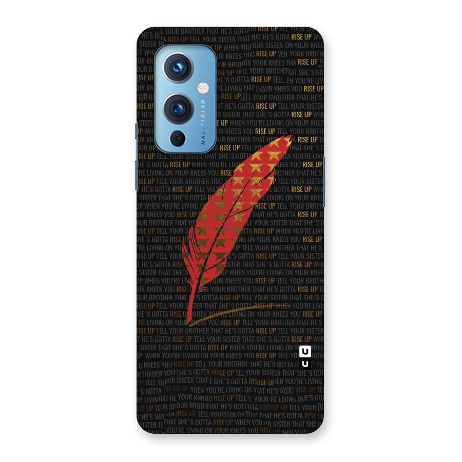 Rise Up Feather Back Case for OnePlus 9