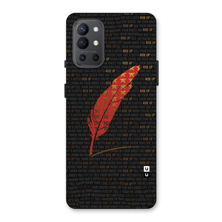 Rise Up Feather Back Case for OnePlus 9R