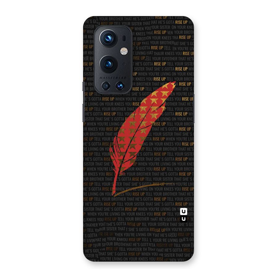 Rise Up Feather Back Case for OnePlus 9 Pro