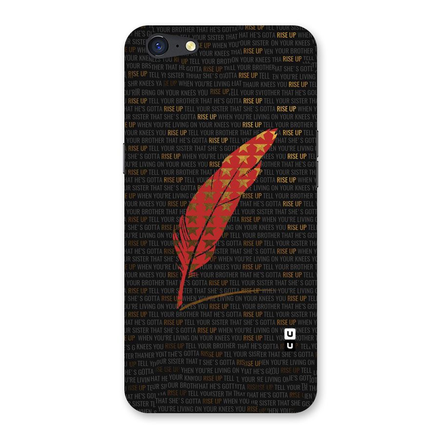 Rise Up Feather Back Case for Oppo A71
