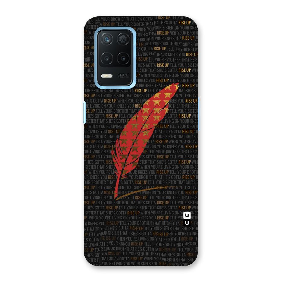 Rise Up Feather Back Case for Realme 8 5G