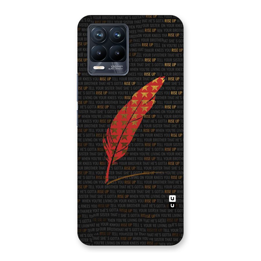 Rise Up Feather Back Case for Realme 8 Pro