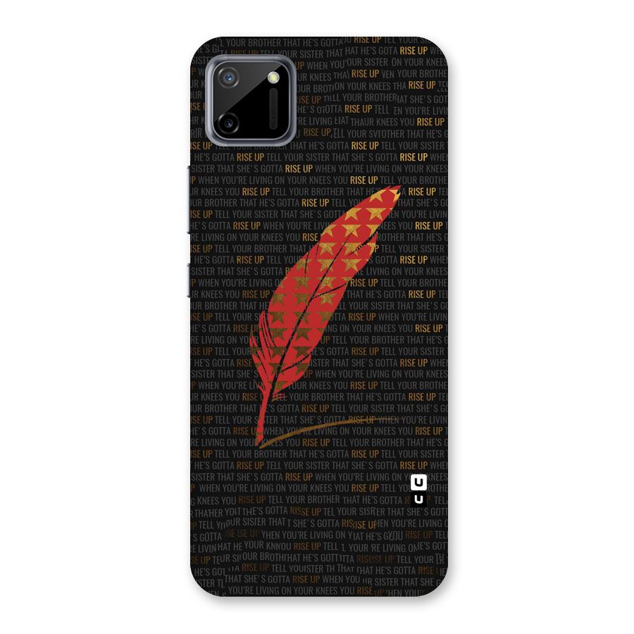 Rise Up Feather Back Case for Realme C11