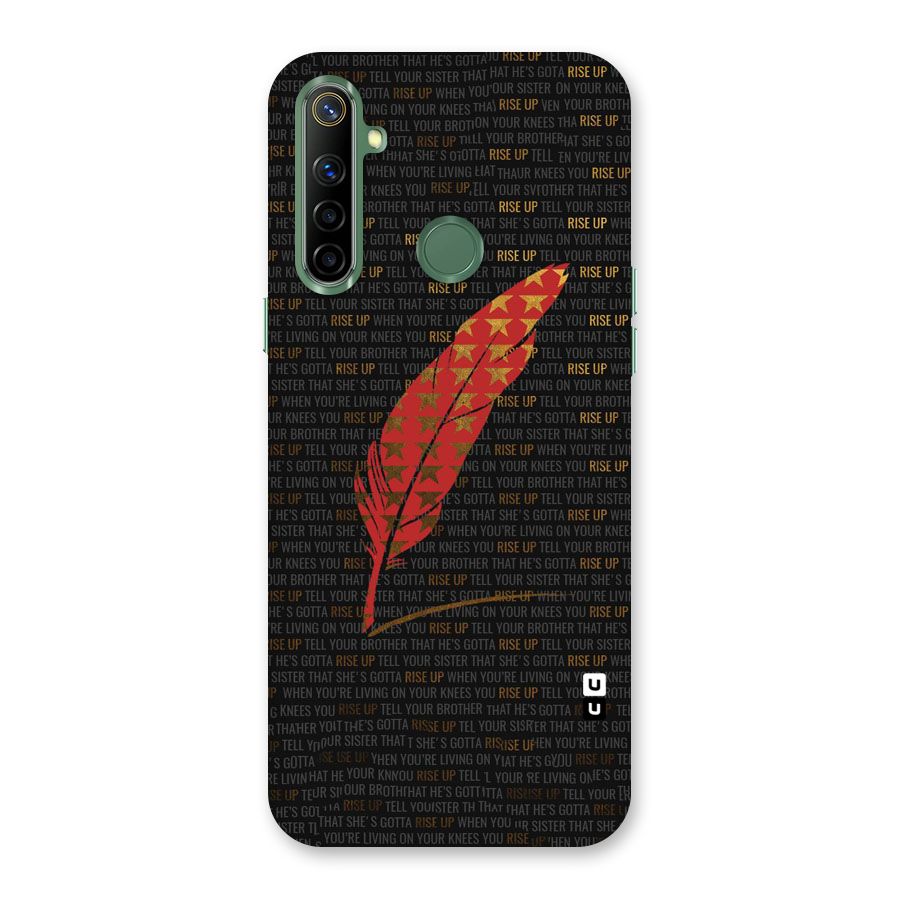 Rise Up Feather Back Case for Realme Narzo 10