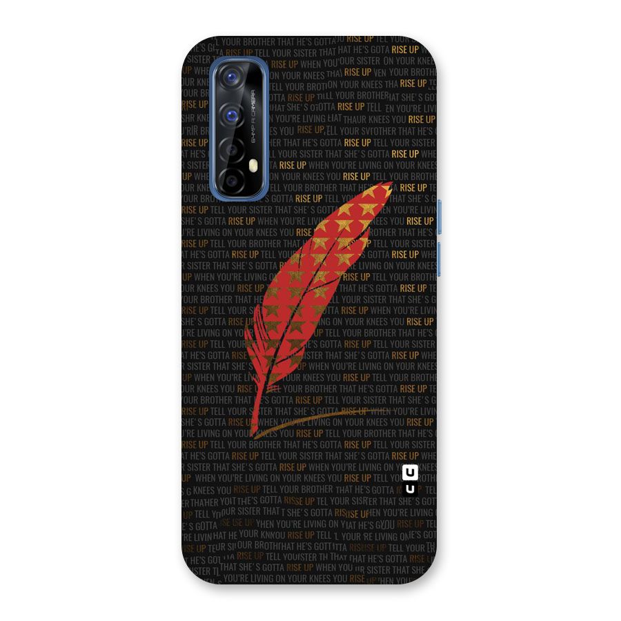 Rise Up Feather Back Case for Realme Narzo 20 Pro