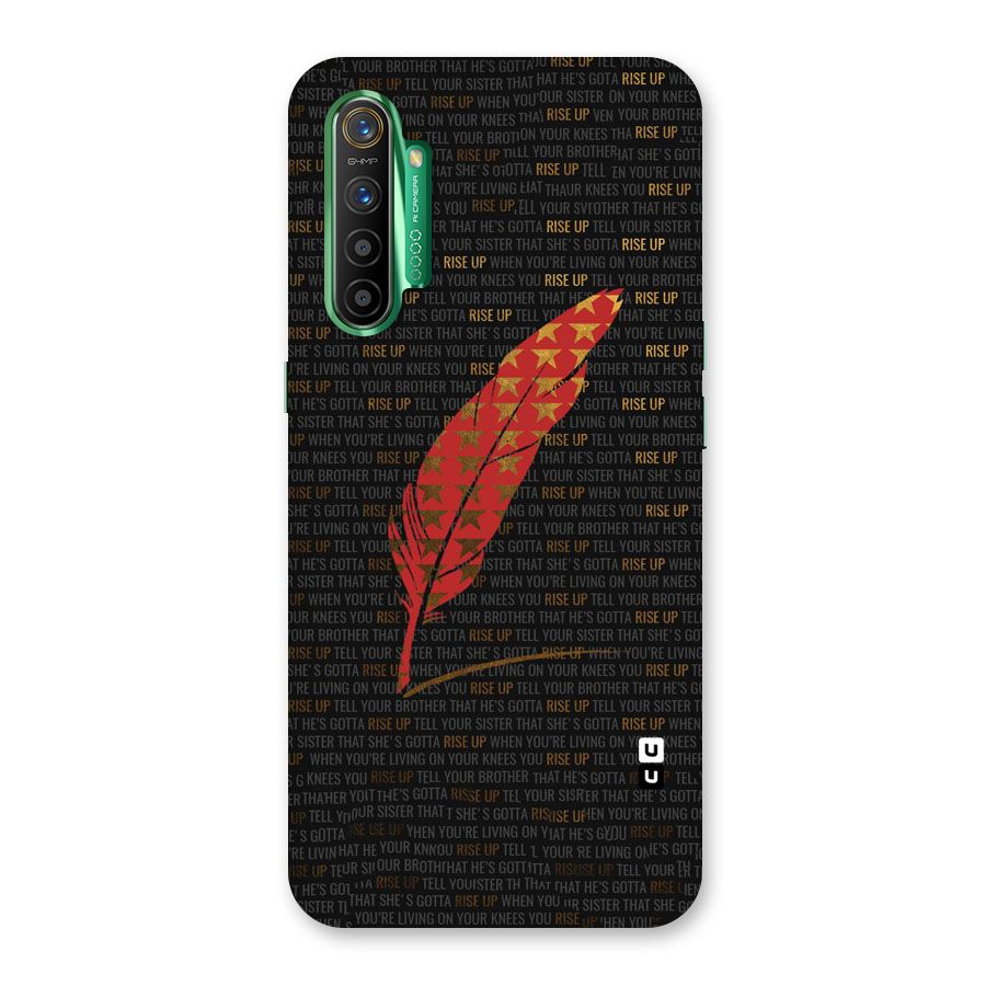 Rise Up Feather Back Case for Realme X2