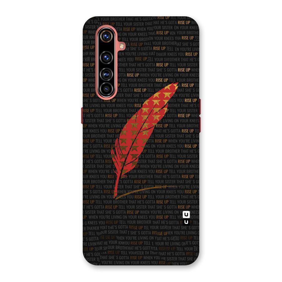 Rise Up Feather Back Case for Realme X50 Pro