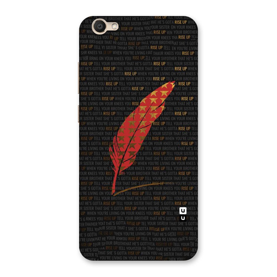Rise Up Feather Back Case for Vivo V5