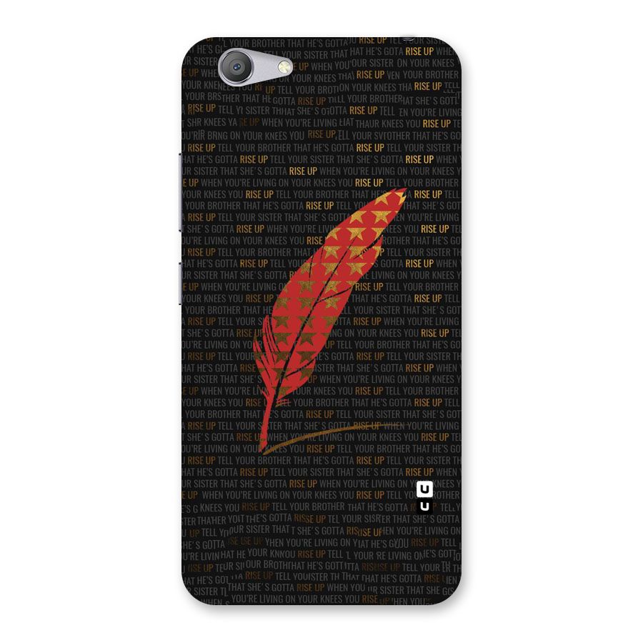 Rise Up Feather Back Case for Vivo Y53