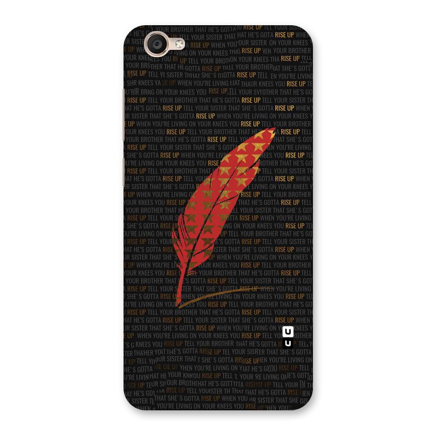 Rise Up Feather Back Case for Vivo Y55s