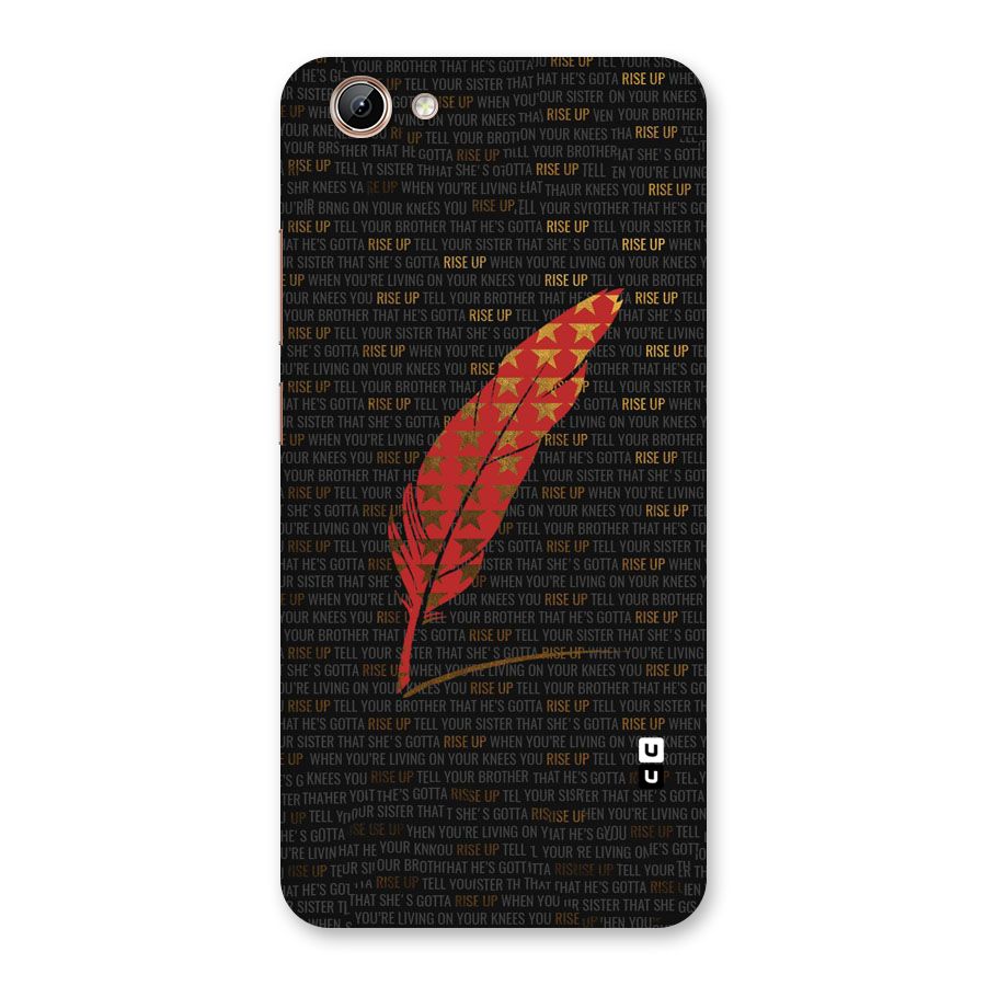 Rise Up Feather Back Case for Vivo Y71i