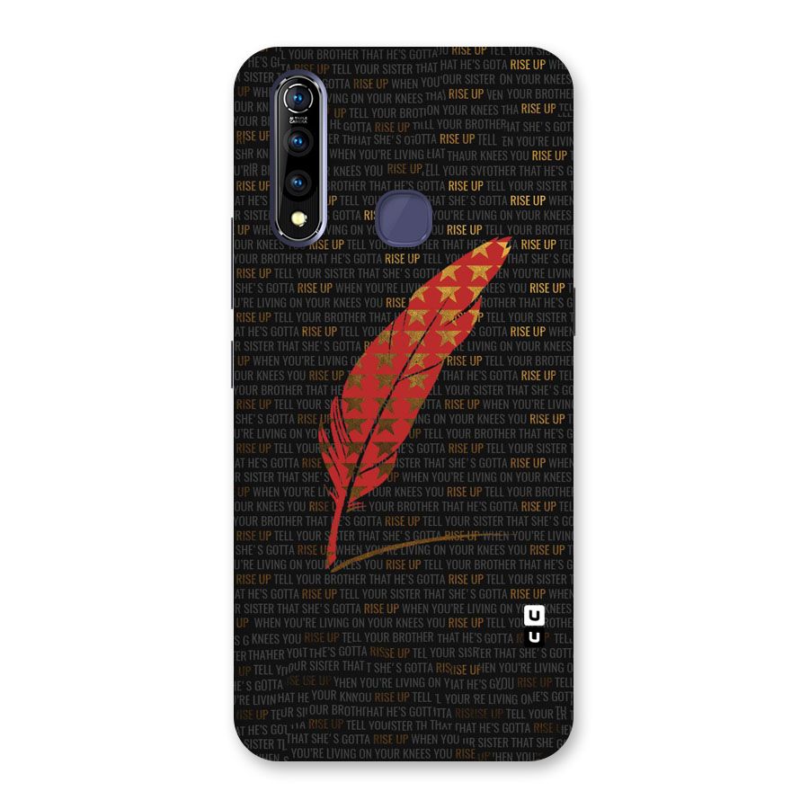 Rise Up Feather Back Case for Vivo Z1 Pro