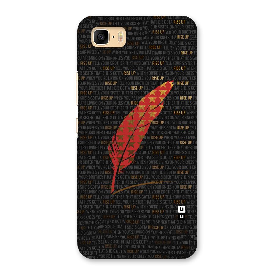 Rise Up Feather Back Case for Zenfone 3s Max