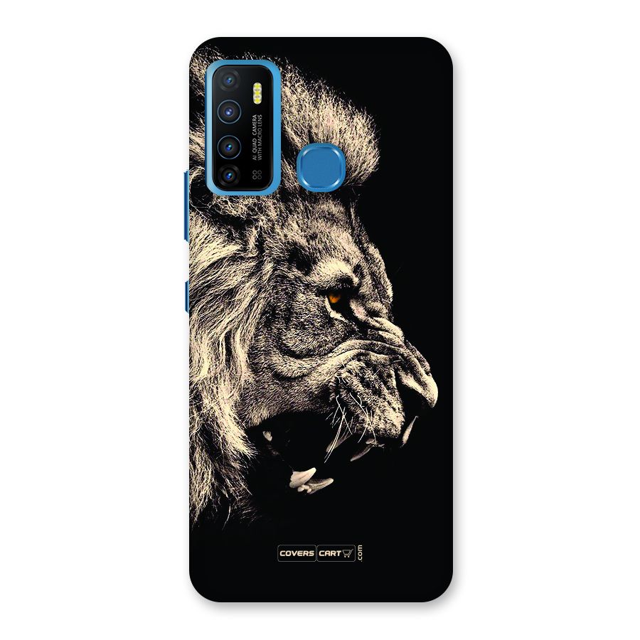 Roaring Lion Back Case for Infinix Hot 9