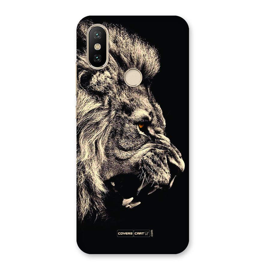 Roaring Lion Back Case for Mi A2