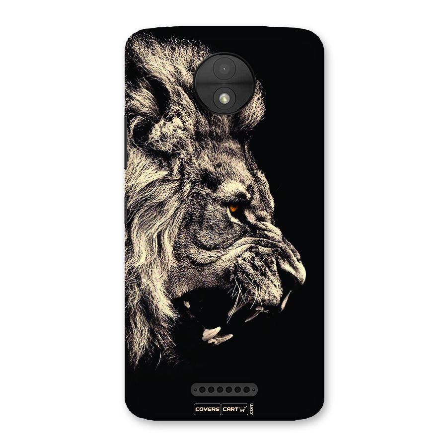 Roaring Lion Back Case for Moto C