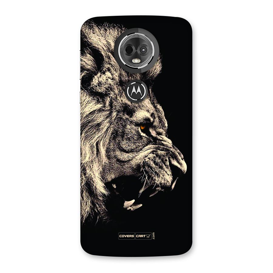Roaring Lion Back Case for Moto E5 Plus
