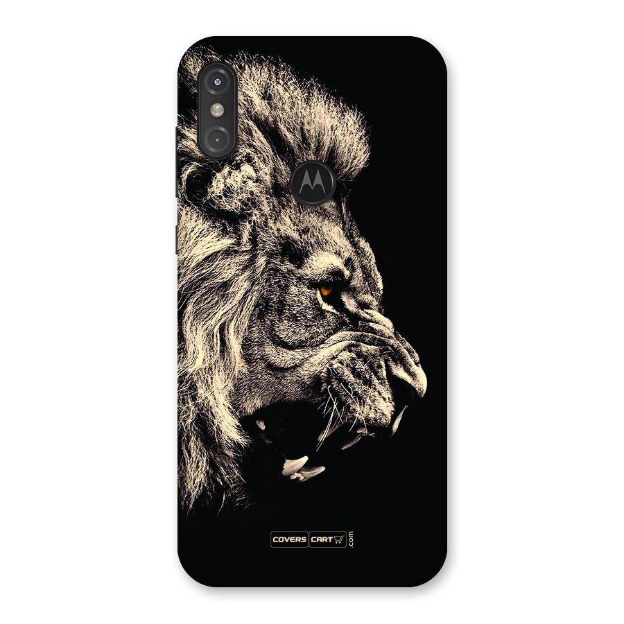 Roaring Lion Back Case for Motorola One Power