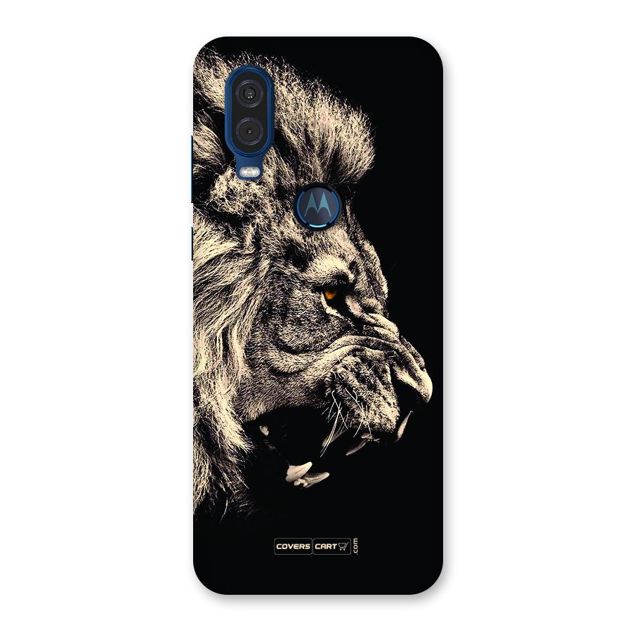 Roaring Lion Back Case for Motorola One Vision