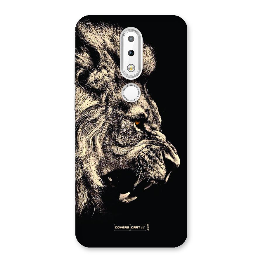 Roaring Lion Back Case for Nokia 6.1 Plus