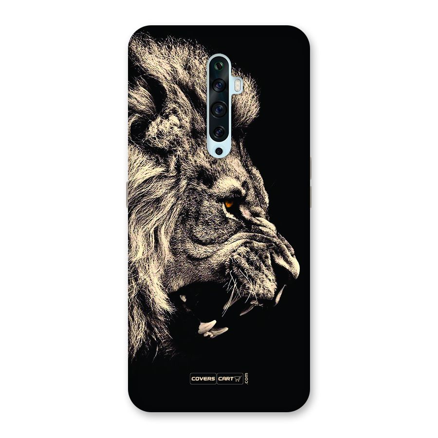 Roaring Lion Back Case for Oppo Reno2 Z