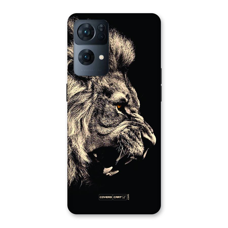 Roaring Lion Back Case for Oppo Reno7 Pro 5G