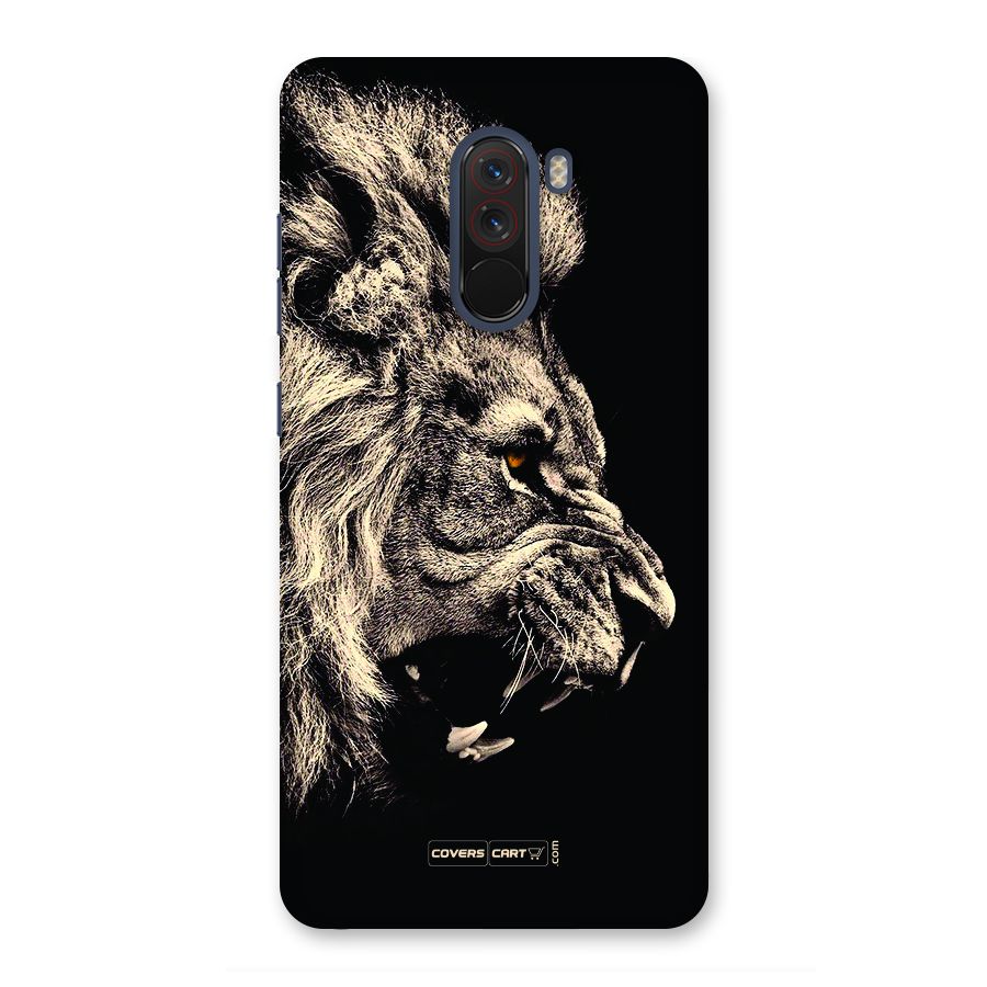 Roaring Lion Back Case for Poco F1