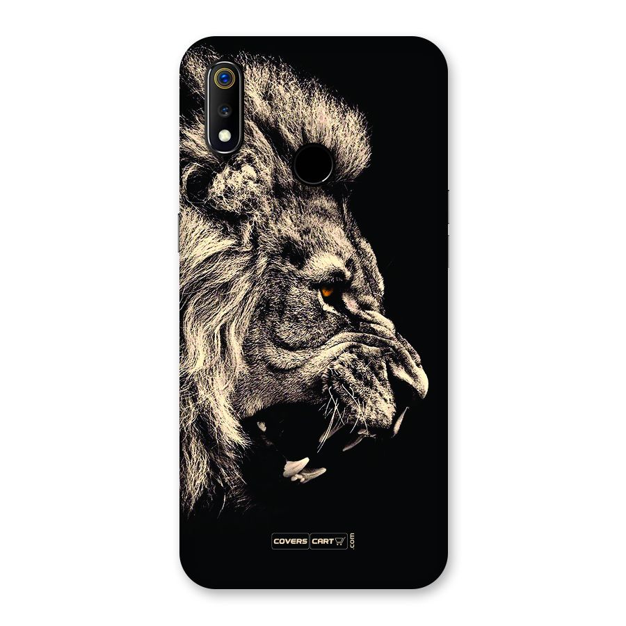 Roaring Lion Back Case for Realme 3