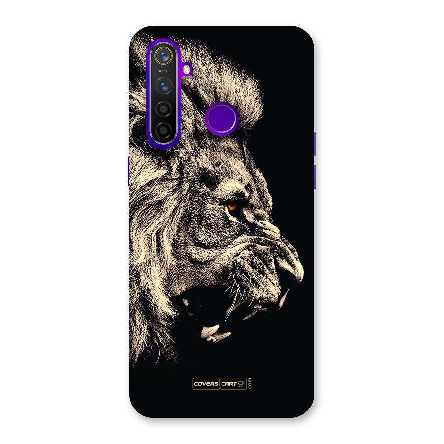 Roaring Lion Back Case for Realme 5 Pro