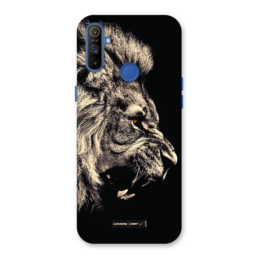 Roaring Lion Back Case for Realme Narzo 10A